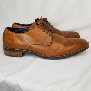 Cole Haan Grand.OS Tan Oxford Dress Shoes Size 9